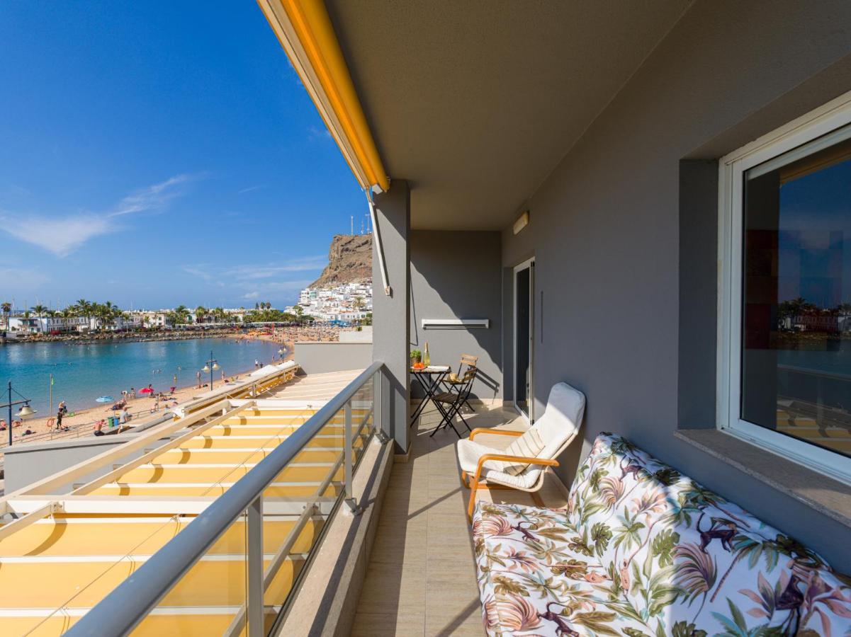 First Line Mogan Beach - Parking Free Exterior foto